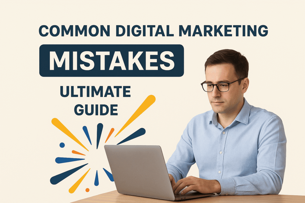 Common Digital Marketing Mistakes to Avoid (Ultimate Guide)